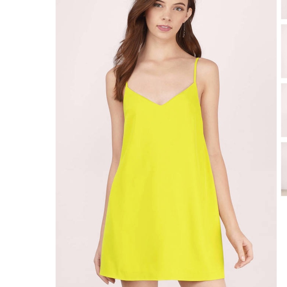 Tobi Mesh Shift Dress